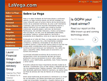 Tablet Screenshot of lavega.com